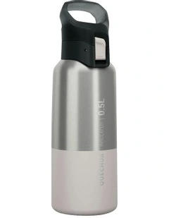 MH500 Isothermal Stainless Steel Hiking Flask 0.5L in White