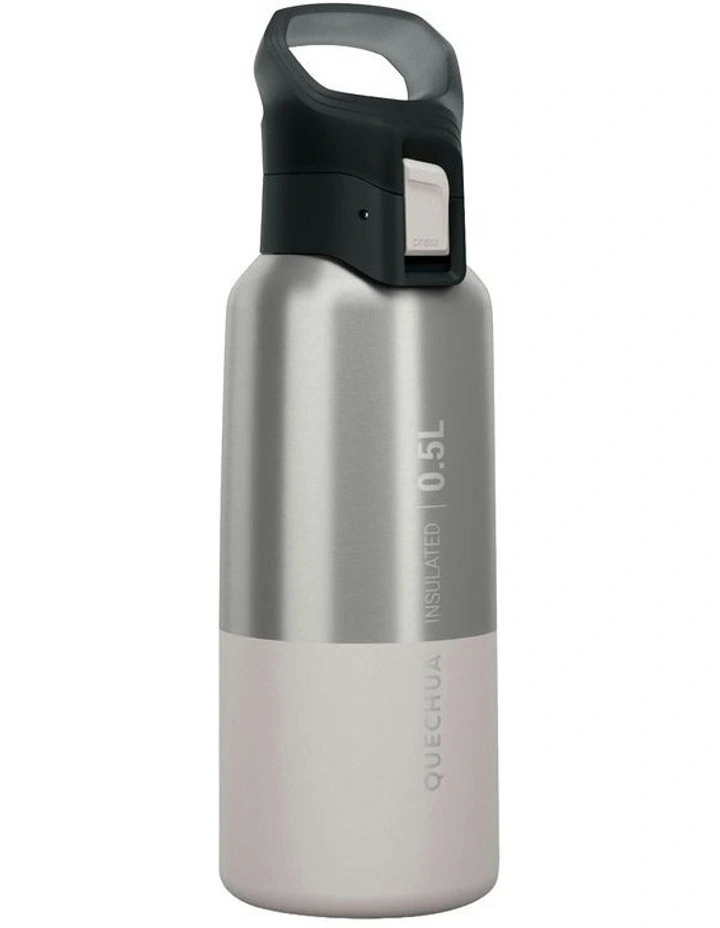 MH500 Isothermal Stainless Steel Hiking Flask 0.5L in White image 1