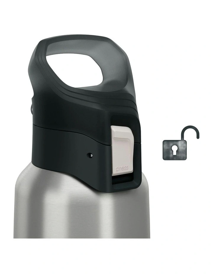 MH500 Isothermal Stainless Steel Hiking Flask 0.5L in White image 6