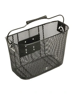 Metal Bike Basket in Black