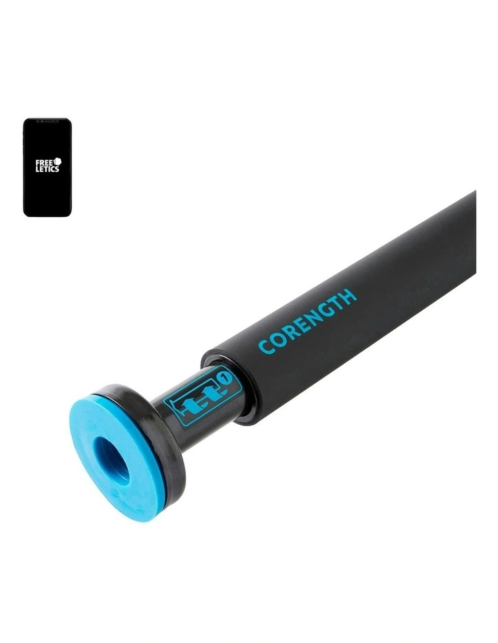 Lockable Pull-Up Bar 100cm in Black image 2