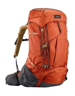 Trekking Backpack MT500 Air 60 10L in Orange