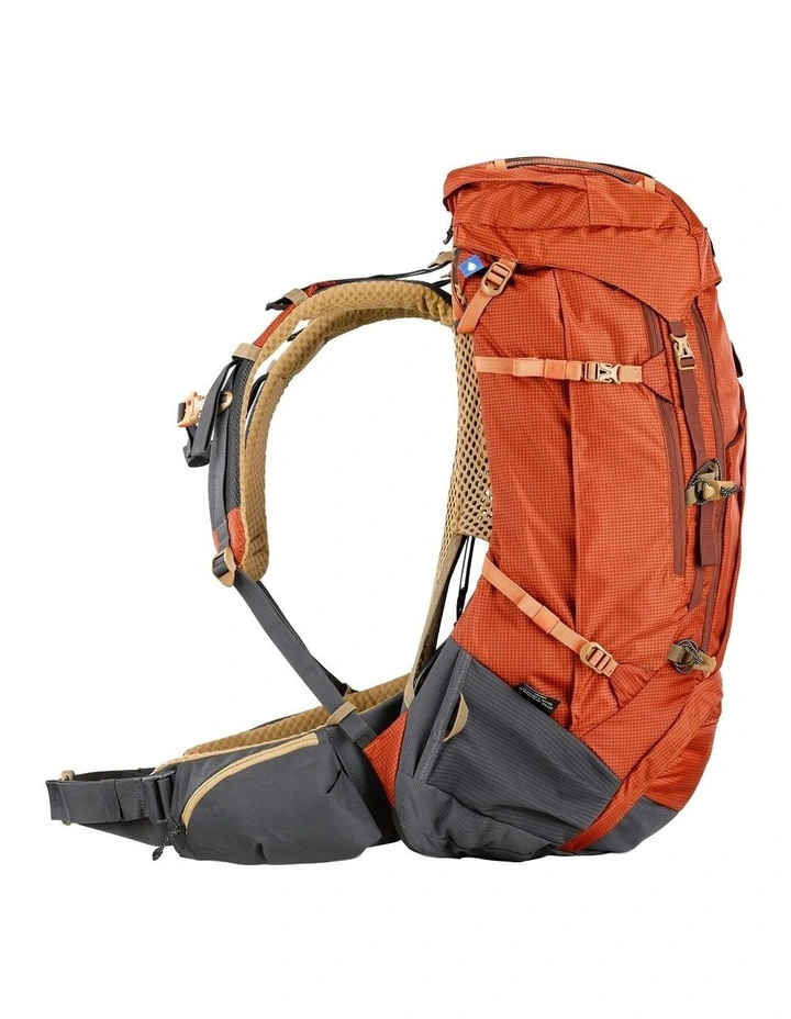 Trekking Backpack MT500 Air 60 10L in Orange image 3