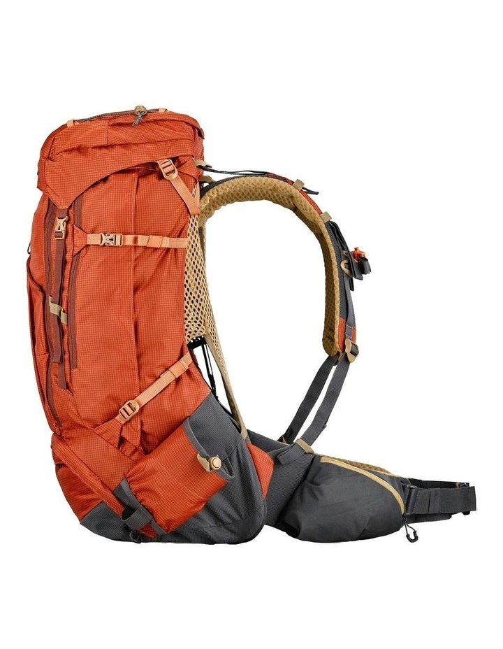 Trekking Backpack MT500 Air 60 10L in Orange image 4