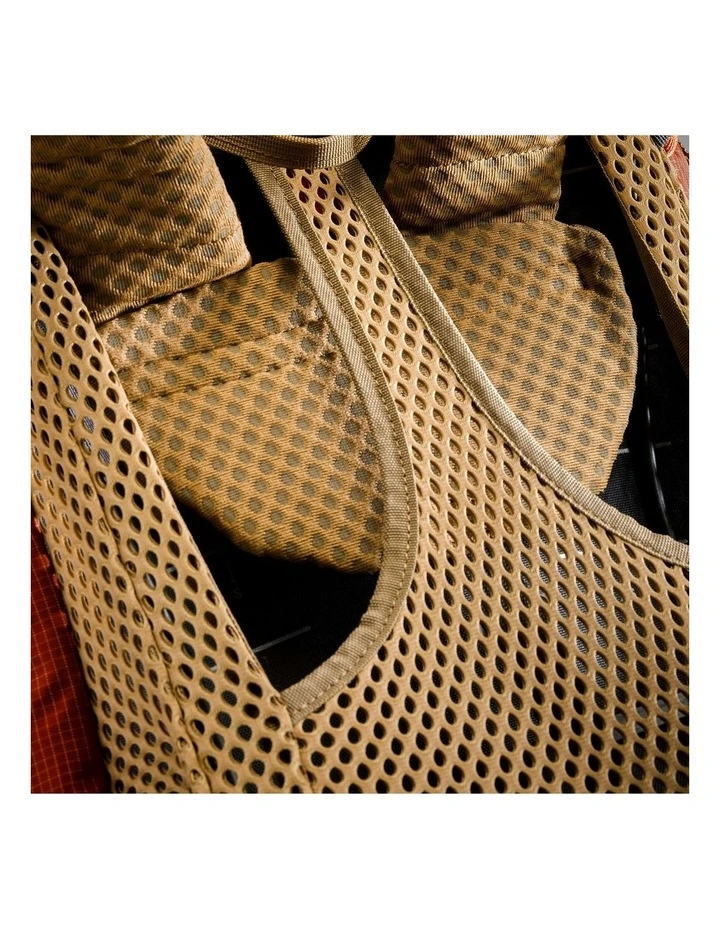 Trekking Backpack MT500 Air 60 10L in Orange image 5