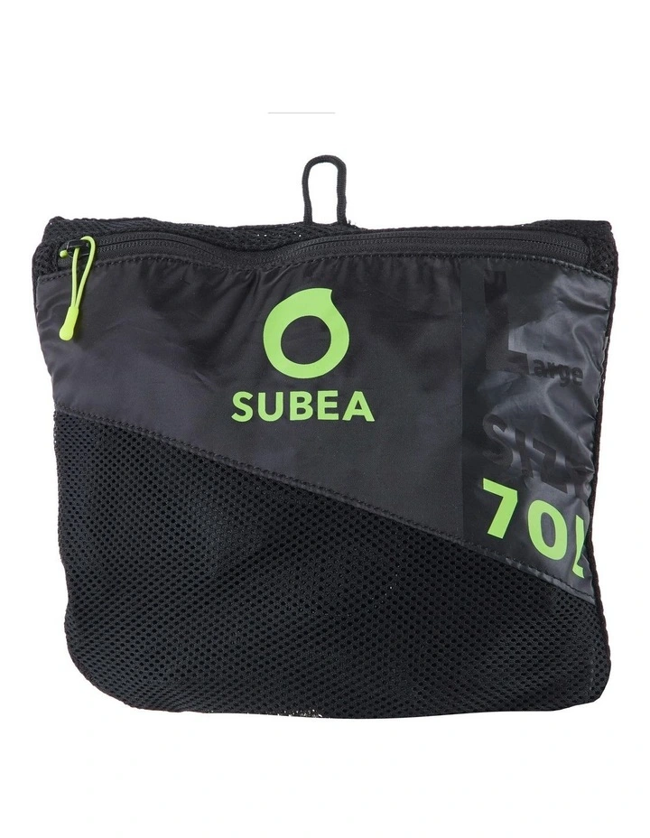 Mesh Scuba Diving Bag 70L in Black image 6