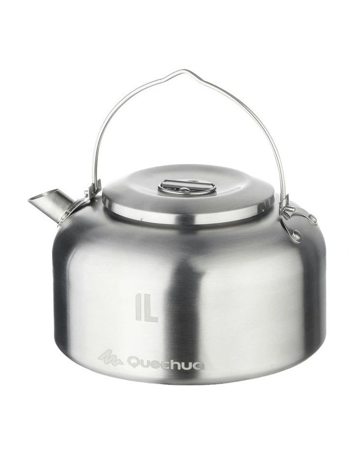 MH500 1L Stainless Steel Hiking Campsite Kettle in Silver image 1