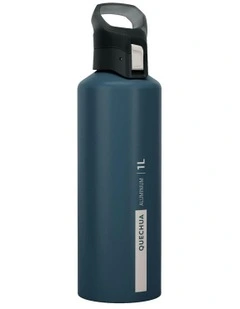 Quick Opening Cap Hiking Flask MH500 in Blue