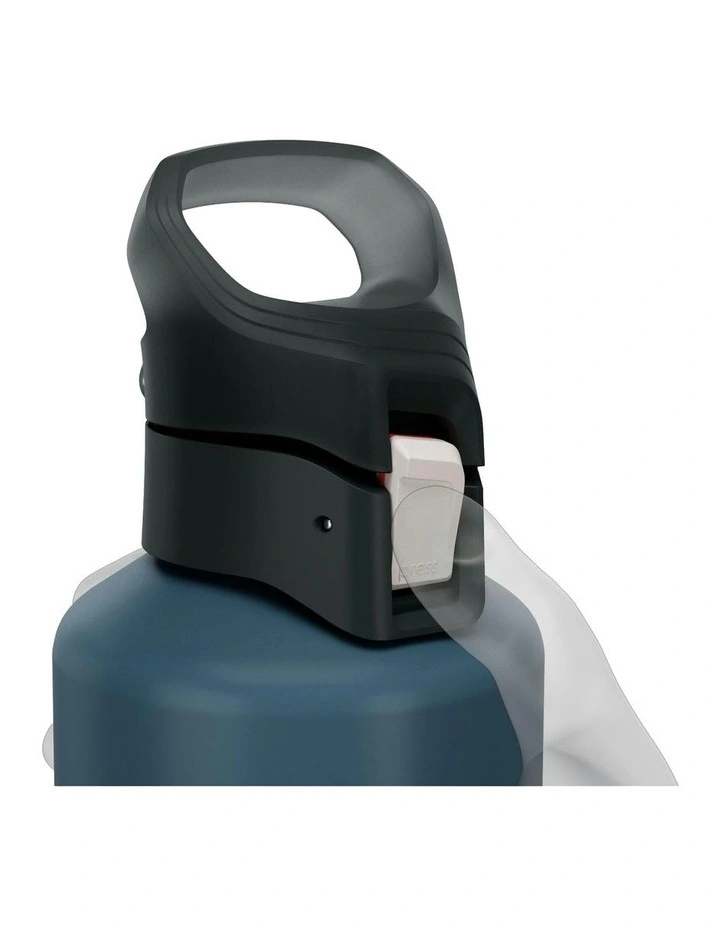 Quick Opening Cap Hiking Flask MH500 in Blue image 4
