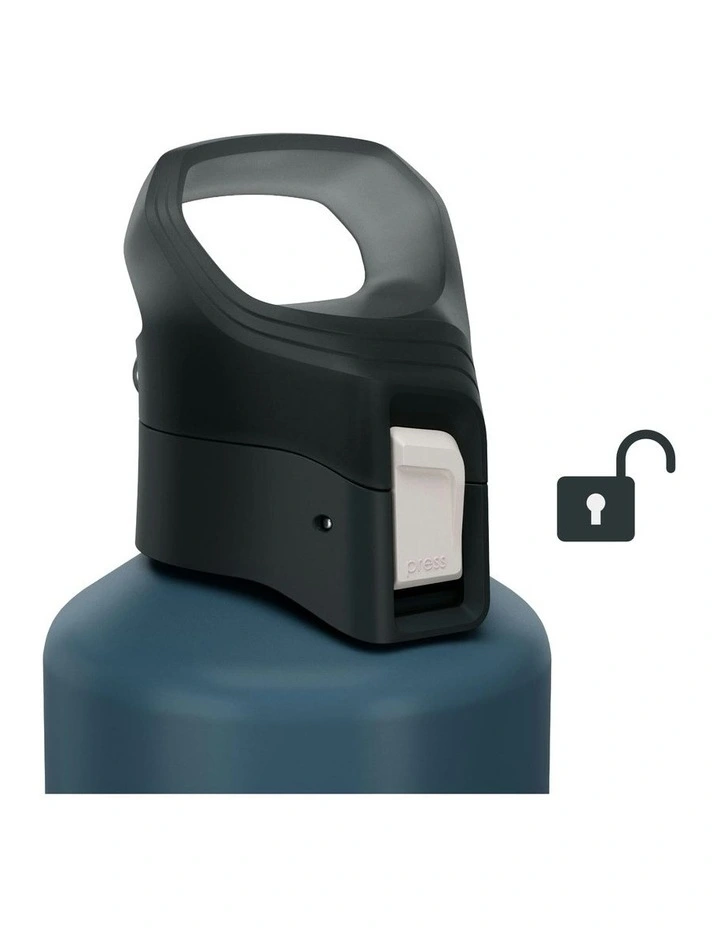 Quick Opening Cap Hiking Flask MH500 in Blue image 6