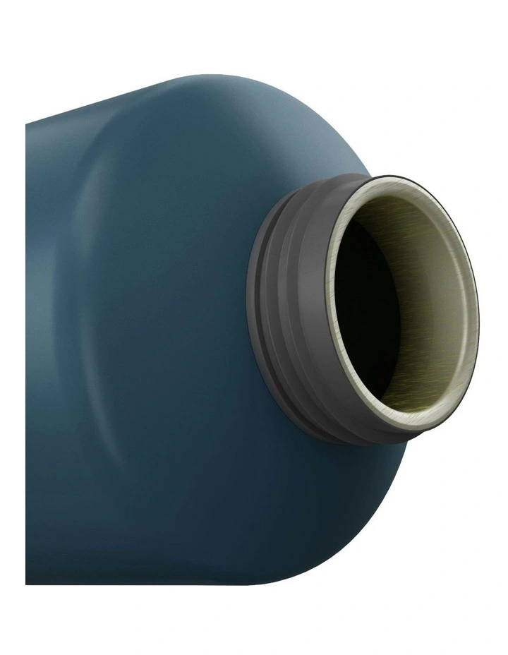 Recycled Aluminium Hiking Flask MH500 in Blue image 1