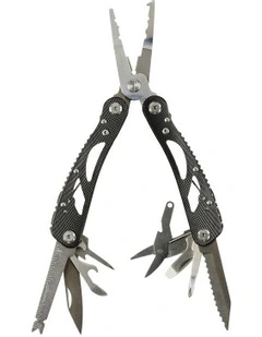 Multifunctional Fishing Pliers in Silver