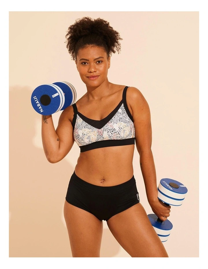 Pair Of Foam Aquafit Dumbbells in Multi image 2