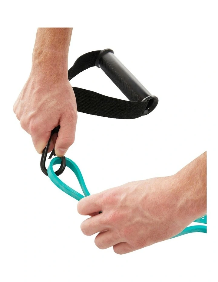 Resistance Band, Handles And Door Anchor Kit in Blue image 3