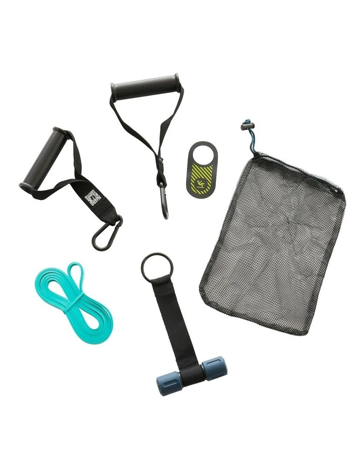Resistance Band, Handles And Door Anchor Kit in Blue image 5