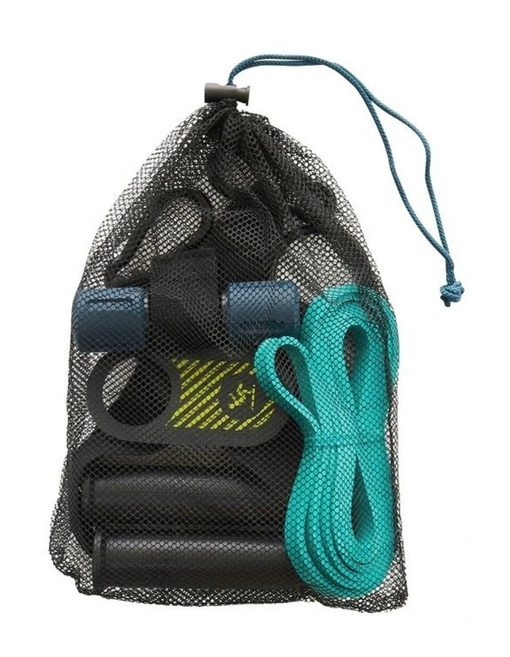 Resistance Band, Handles And Door Anchor Kit in Blue image 6