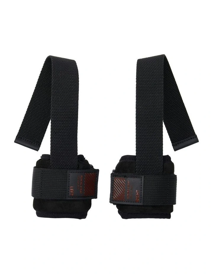 Rowing Strap With Foam Grip in Black image 1