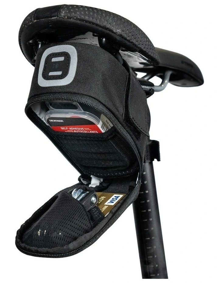 Saddle Bag M 0.6L in Black image 2