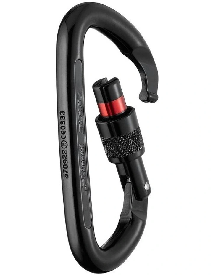 Screwgate Carabiner 3000 Secure in Black image 3