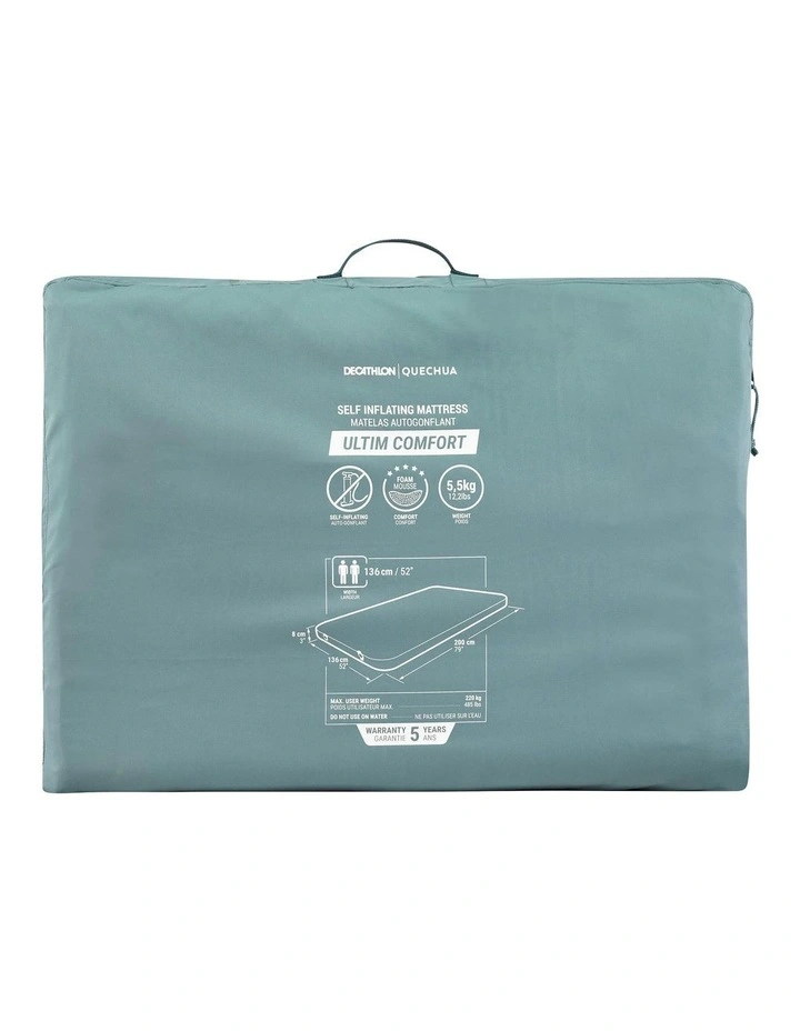 Double Size Self-Inflating Camping Mattress 2 Person in Multi image 2