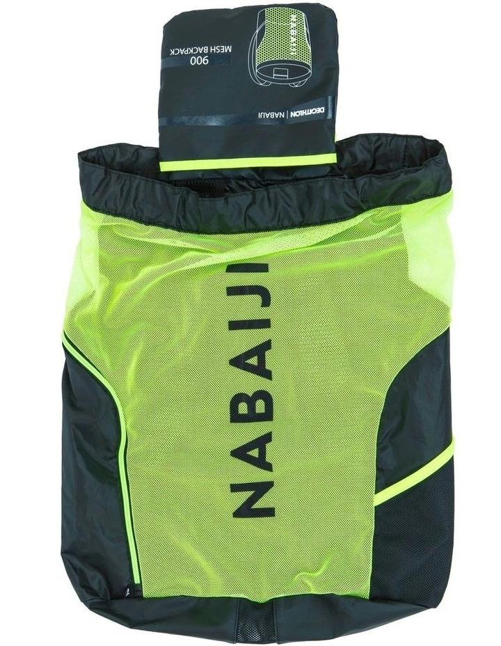 Swimming 900 Mesh Pool Bag in Yellow image 3