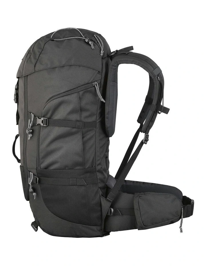 Forclaz 50 Travel Backpack 50L in Black image 4
