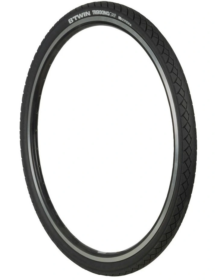 Trekking 1 Grip Tyre 700x42 in Black image 3
