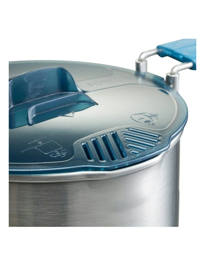 Trekking TREK 500 Stainless Steel Cooking Set 1.6 Litres in Silver image 6