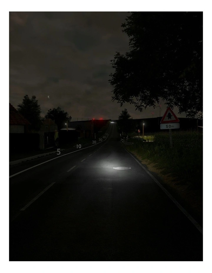 FL920 300 Lumens USB Front Bike Light in Black image 5