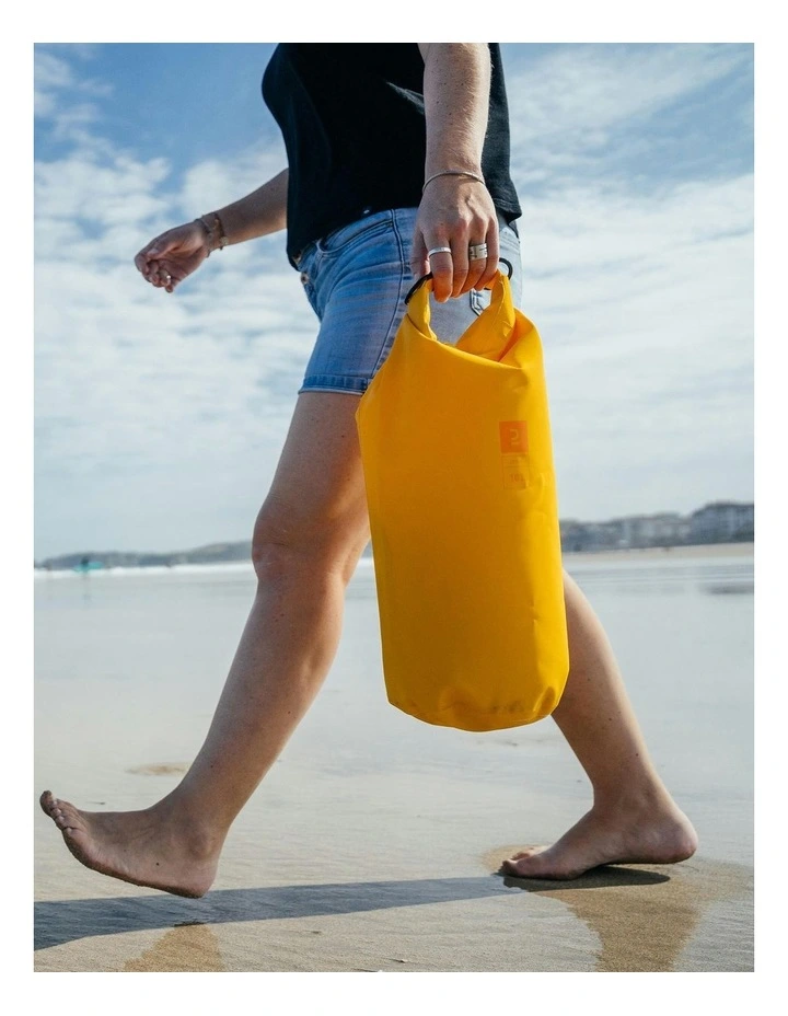 IPX4 Waterproof Bag 10L in Beige image 2