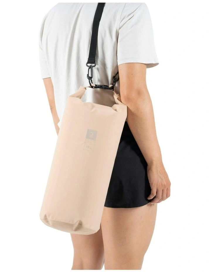 IPX4 Waterproof Bag 10L in Beige image 3