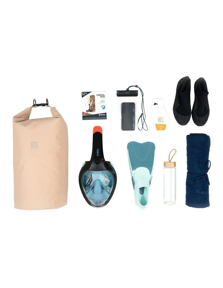 IPX4 Waterproof Bag 10L in Beige image 4