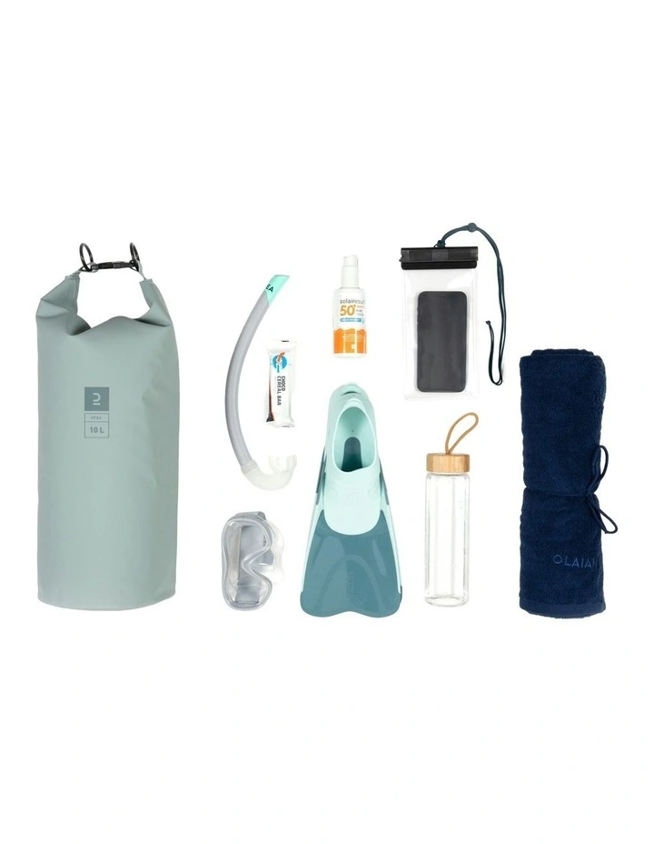 IPX4 Waterproof Bag 10L in Khaki image 4