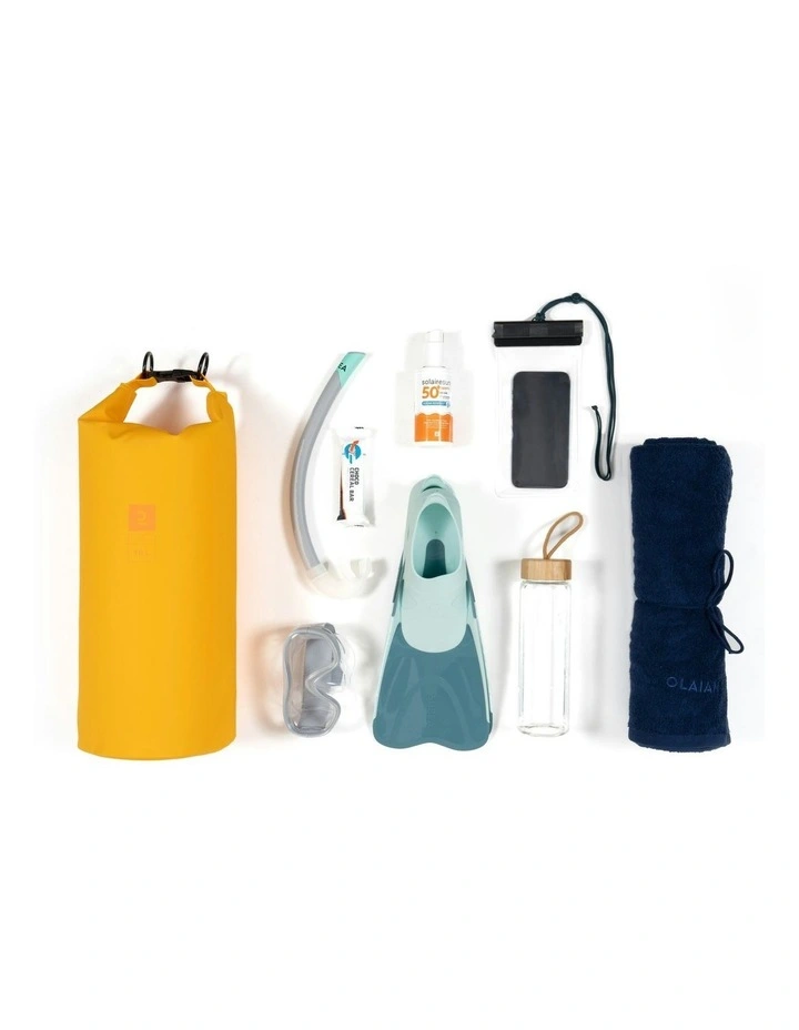 IPX4 Waterproof Bag 10L in Yellow image 3