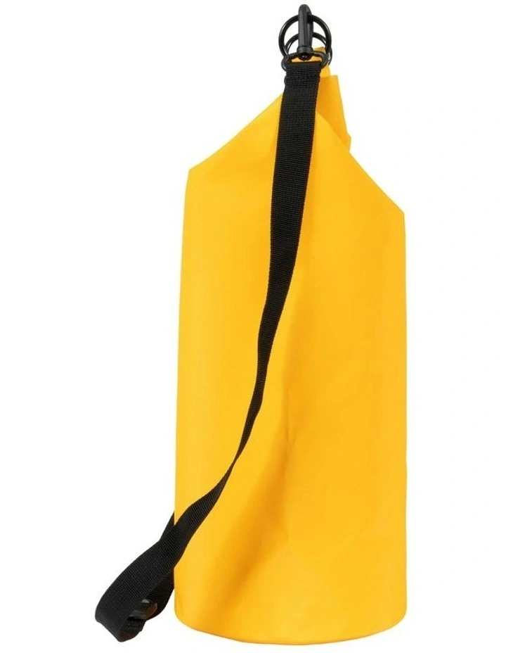 IPX4 Waterproof Bag 10L in Yellow image 4