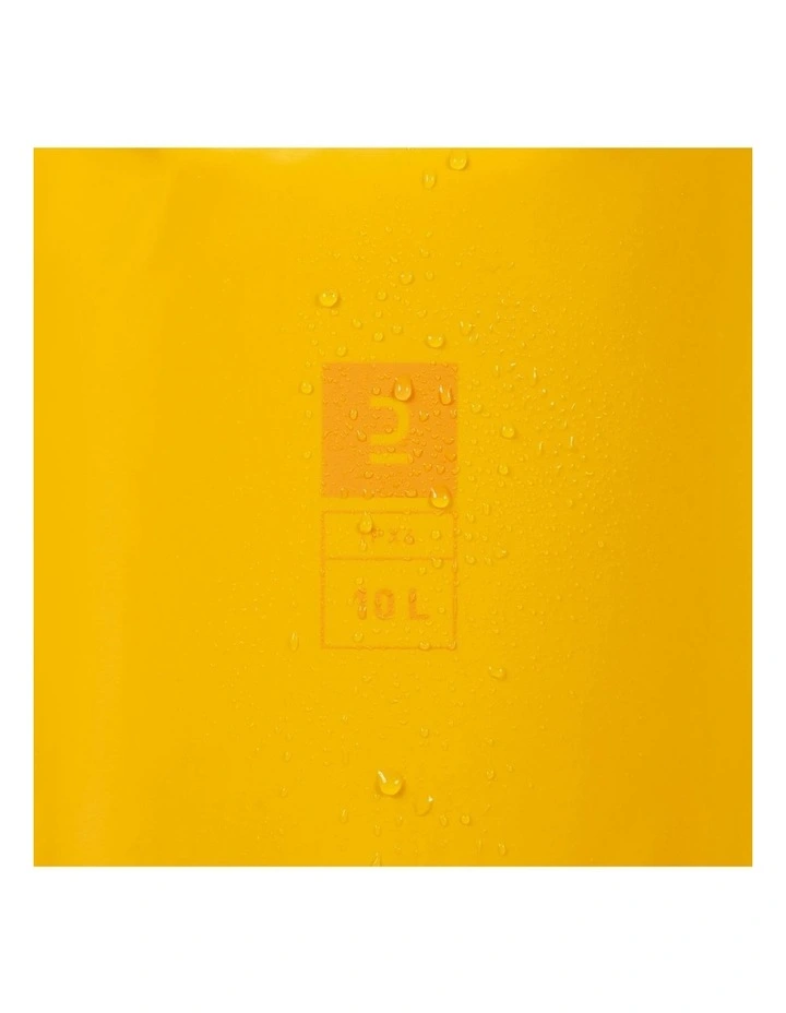 IPX4 Waterproof Bag 10L in Yellow image 6
