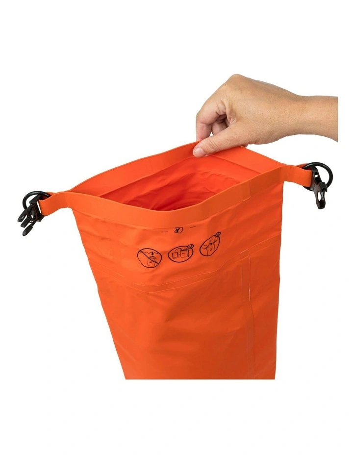 IPX6 Waterproof Bag 20L in Orange image 3
