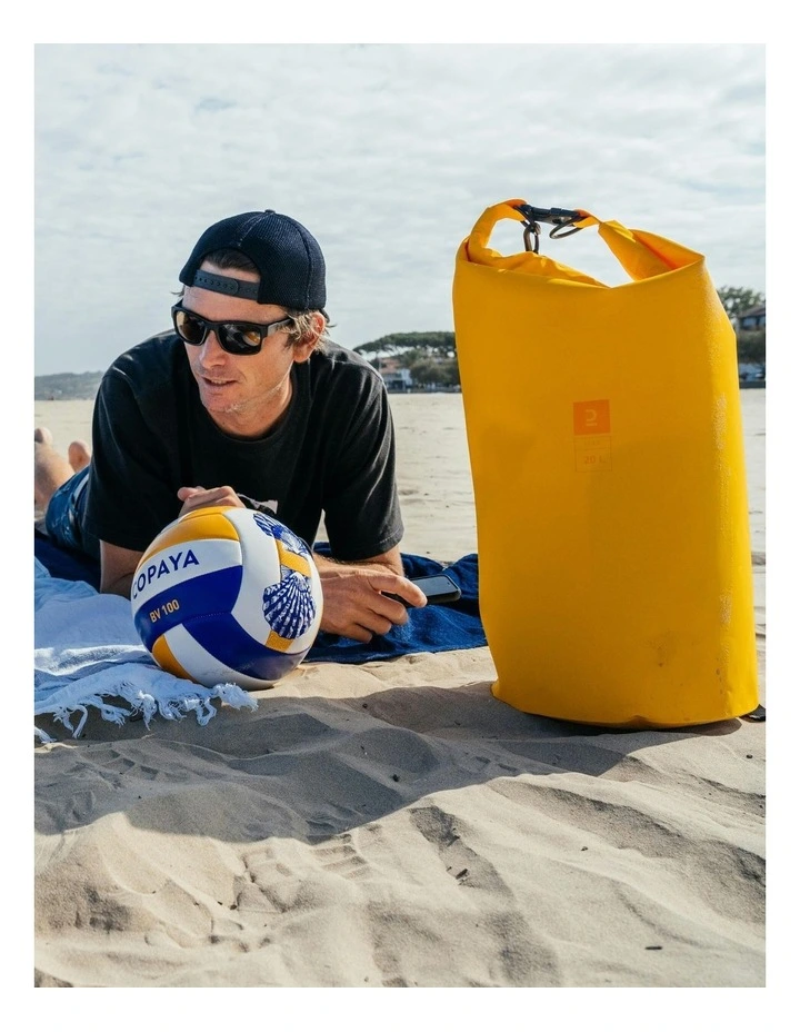 IPX6 Waterproof Bag 20L in Yellow image 2