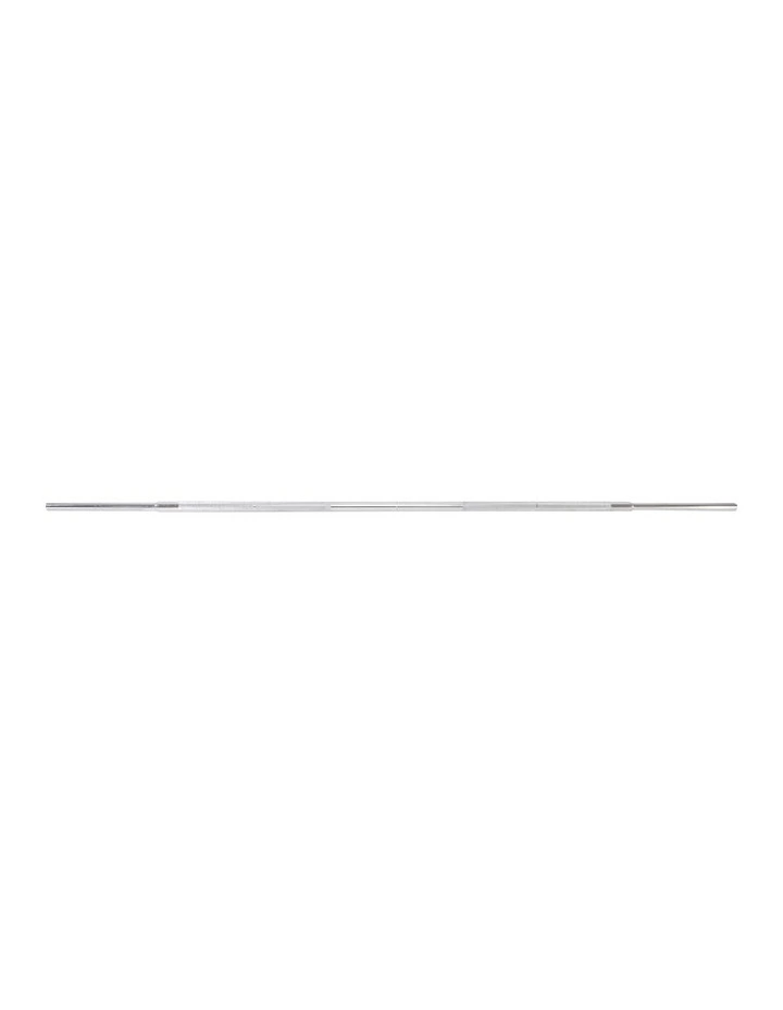 Weight Training Bar 28 mm, 1.55 m in Silver image 1