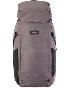 Travel Trekking 60+6L Backpack Travel 900 With Suitcase Opening in Purple