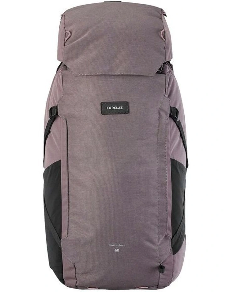 Travel Trekking 60+6L Backpack Travel 900 With Suitcase Opening in Purple image 1