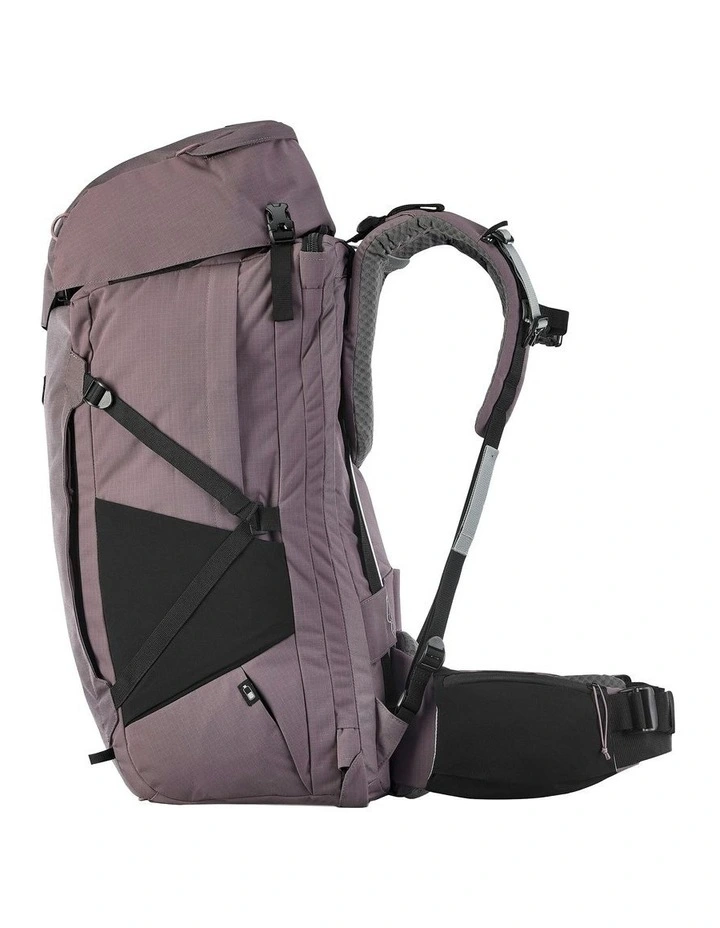 Travel Trekking 60+6L Backpack Travel 900 With Suitcase Opening in Purple image 5