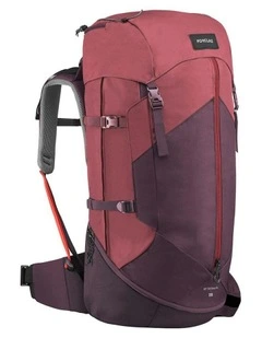 Mountain Trekking Backpack 50L in Red