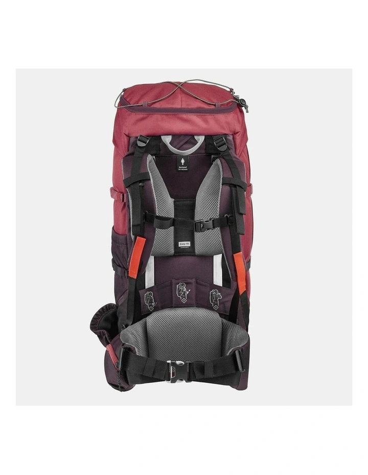 Mountain Trekking Backpack 50L in Red image 5