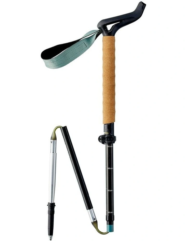 Ultra Compact Trekking Pole-Stick MT900 in Black image 1