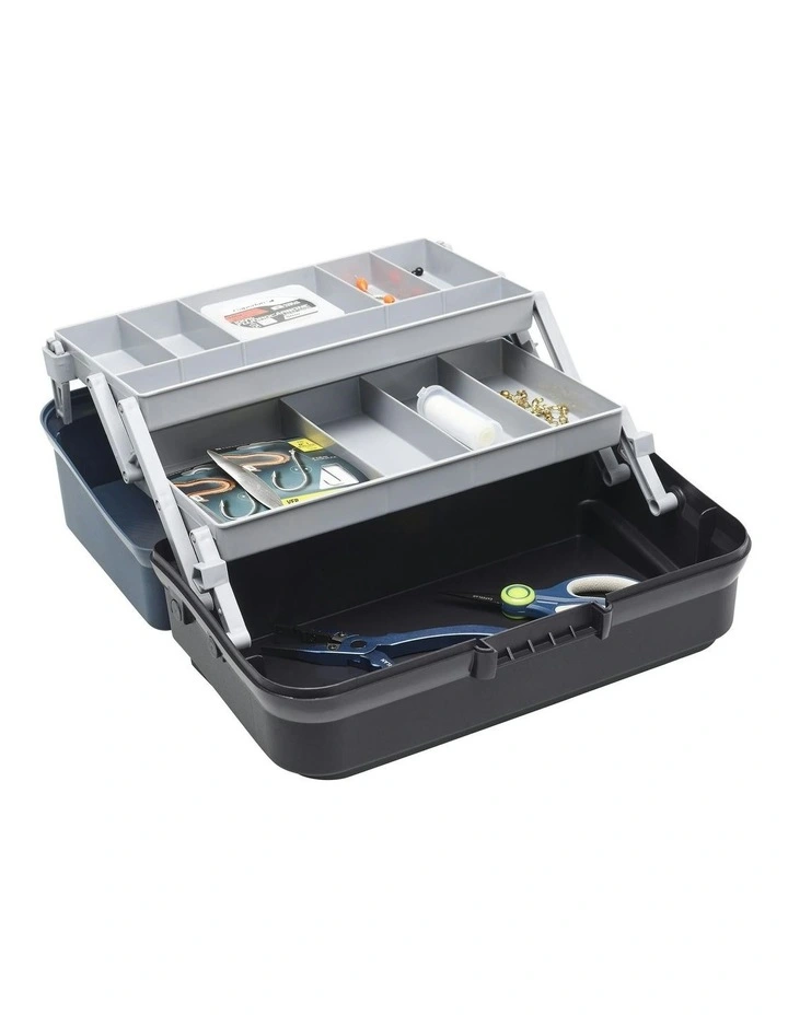 2 Tray Fishing Box 5.3L in Multi image 4