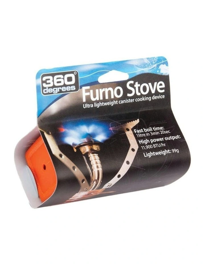 360 Degrees Lightweight Furno Stove in Silver image 1