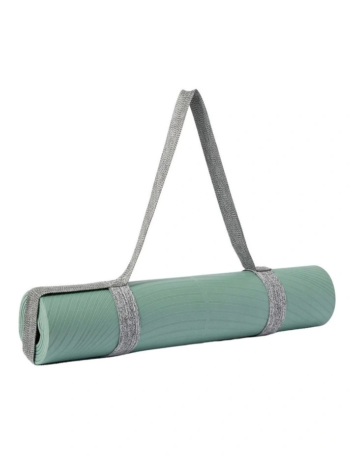 Grippy And Comfortable Gentle Yoga Mat 5mm in Green image 2