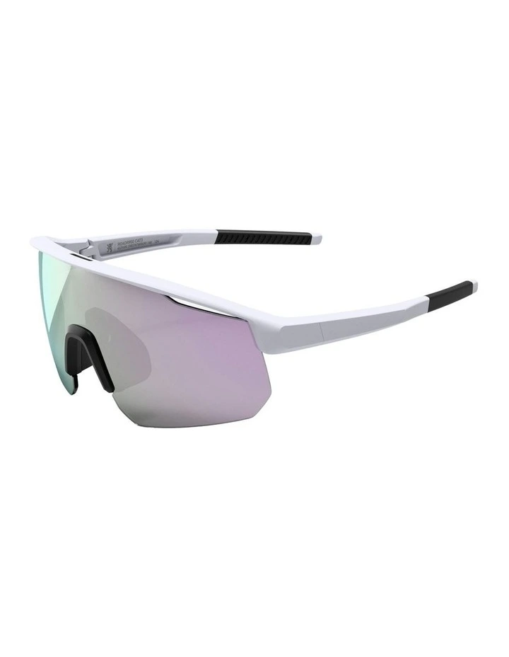 Category 3 Cycling Sunglasses in White image 1