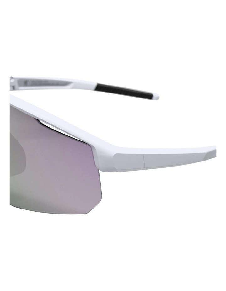 Category 3 Cycling Sunglasses in White image 5
